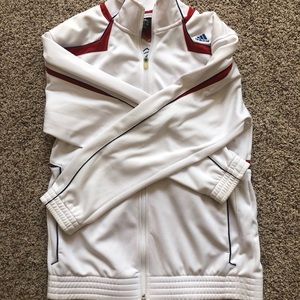 White Adidas Jacket
